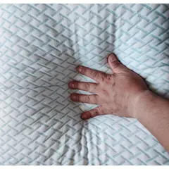 THERAMART - Almohada con Copos de Gel Fresco TheraFlox |