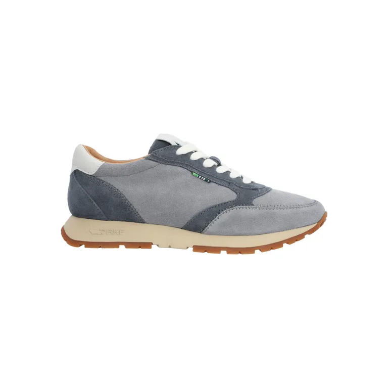 Zapatilla Cuero Mujer Timaru Azul Marino