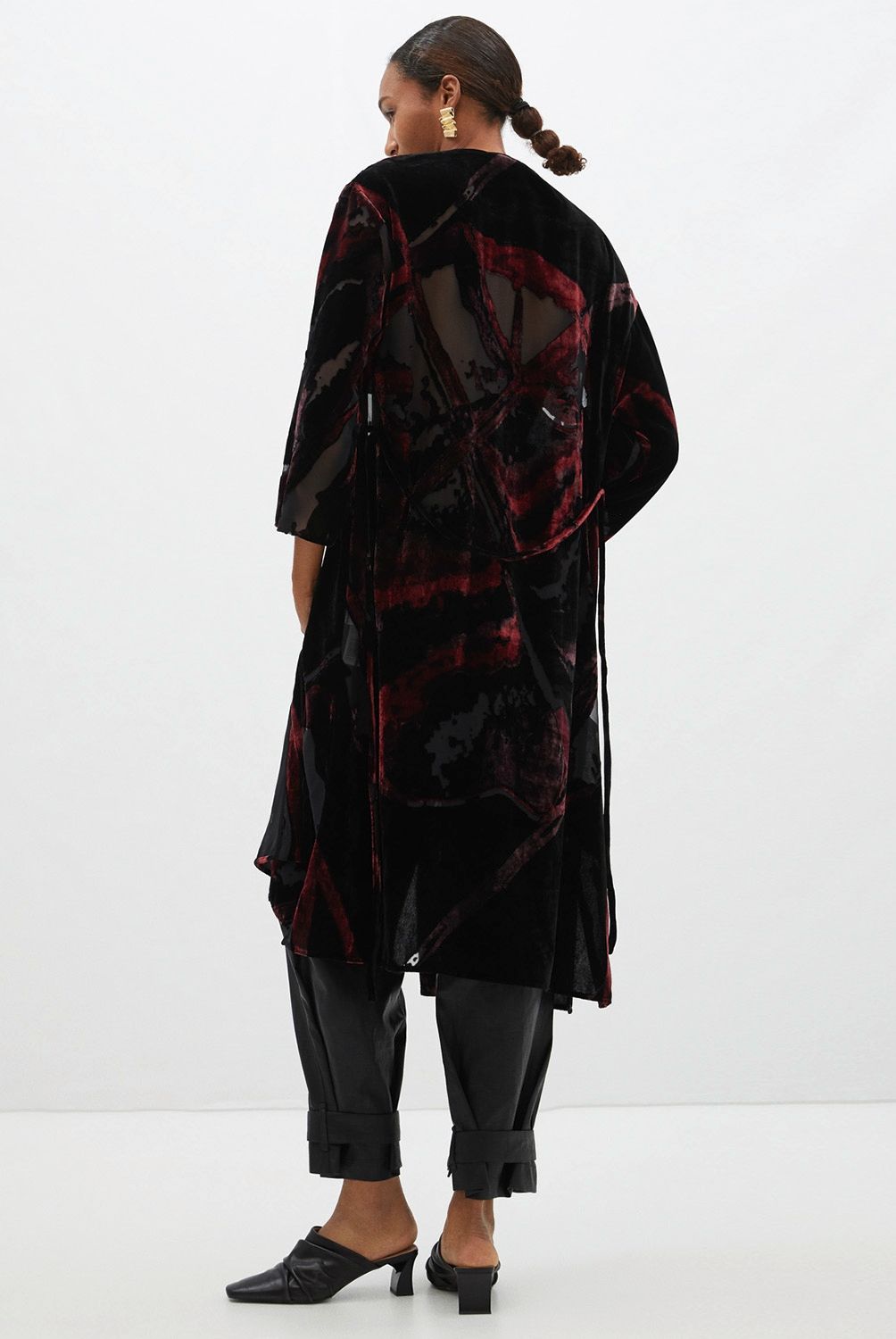 ADOLFO DOMINGUEZ - Kimono Terciopelo Mujer