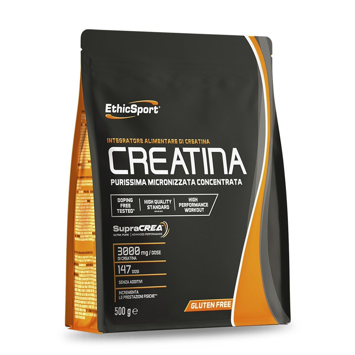 ETHIC SPORT - ETHIC SPORT CREATINA 500 G SIN SABOR