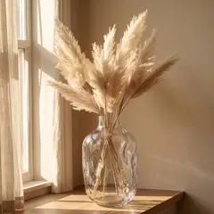 SANTU HOME & DECO - Florero Jarrón Decorativo Wavy Ondulado Vidrio Grande
