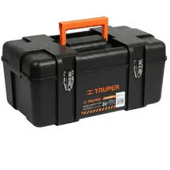 TRUPER - CAJA DE HERRAMIENTAS CON BROCHE METÁLICO 20 PULGADAS