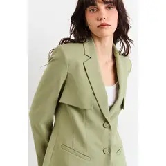 IO - Blazer Mujer Verde Oliva
