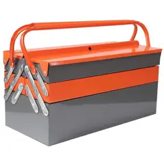 DICAS - Caja De Herramientas Metalica 3 Niveles Articulada Mingli