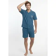 KAYSER - Pijama Hombre Verano 2 piezas Algodón