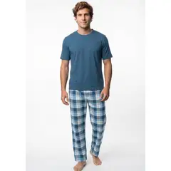KAYSER - Pijama Hombre Verano 2 piezas Algodón