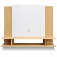 EL CONTAINER - Panel TV 50" Home Nova Madera Clara