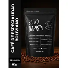 BUENAVISTA - Café en Grano de Especialidad Barista Blend Espresso 1 Kg Bolivia