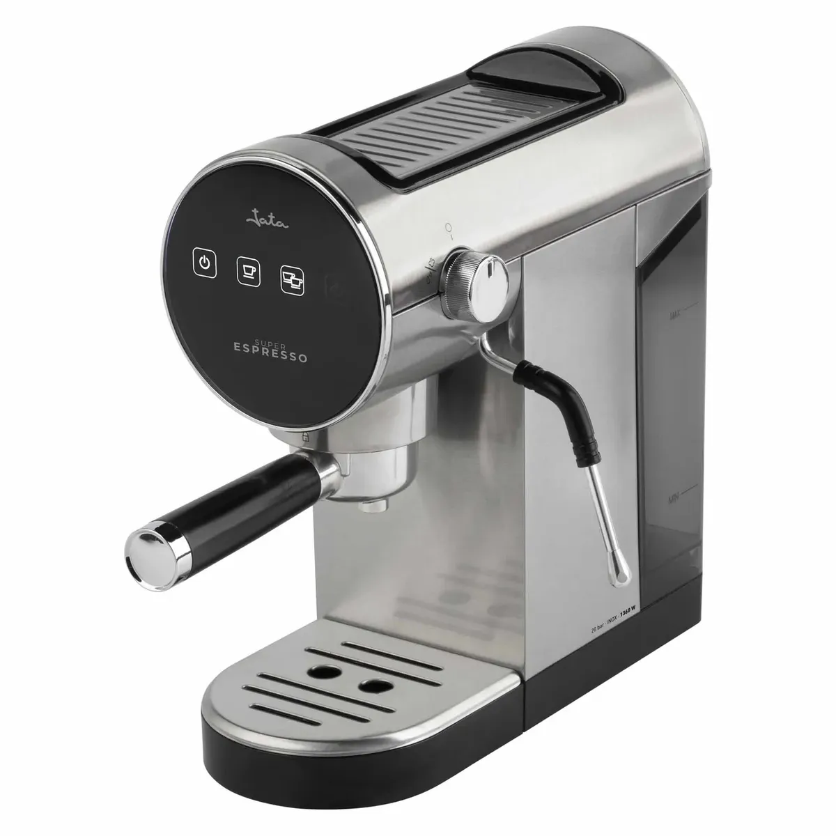 JATA - Cafetera Súper Espresso 20 Bar Inox de Jata