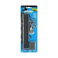 PRISMACOLOR - Grafito Set Scholar + Goma