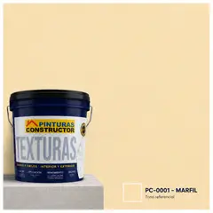 GENERICO - Textura Color Marfil Grano Medio 25 Kg