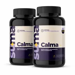 SUMA - Pack 2 Magnesio Bisglicinato Zinc Vitamina B6 120 Cápsulas SUMA+