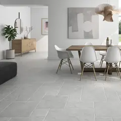 COLORKER - Porcelanato Esmaltado Giant White Mate Modular