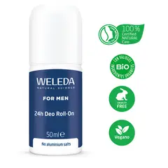 WELEDA - Desodorante Roll-on 24hrs Hombre