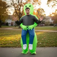 GENERICO - Disfraz Inflable De Alien Para Adultos Disfraz De Halloween