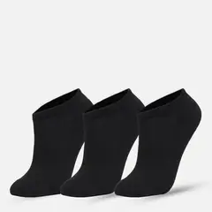 HAKA HONU - Calcetines Unisex Las Tres Puntas Pack Corto Negro
