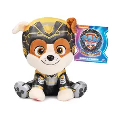 SPIN MASTER - Peluche Rubble 20 Cm Paw Patrol Mighty