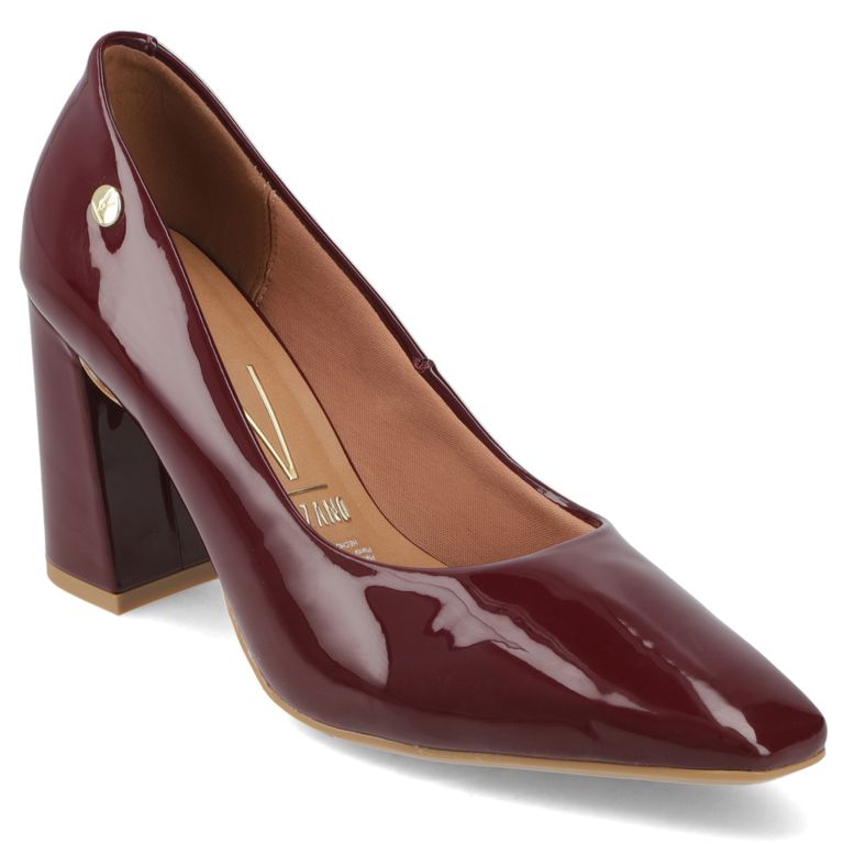 Zapato Taco Ancho Vino