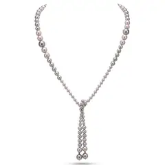 JOYAS LANDEROS - Collar de Perlas Barrocas de Mallorca Degrade (120 cm) OP