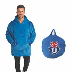 WINDSOR - Poncho cojin adulto Universidad de Chile