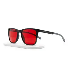 GENERICO - Lentes Anti Luz Azul Cristales Rojos Gamer Sueño Bloqueo Descanso Proteccion visual