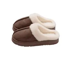 QIKUN - Pantuflas Mujer Plataforma Con Chiporro