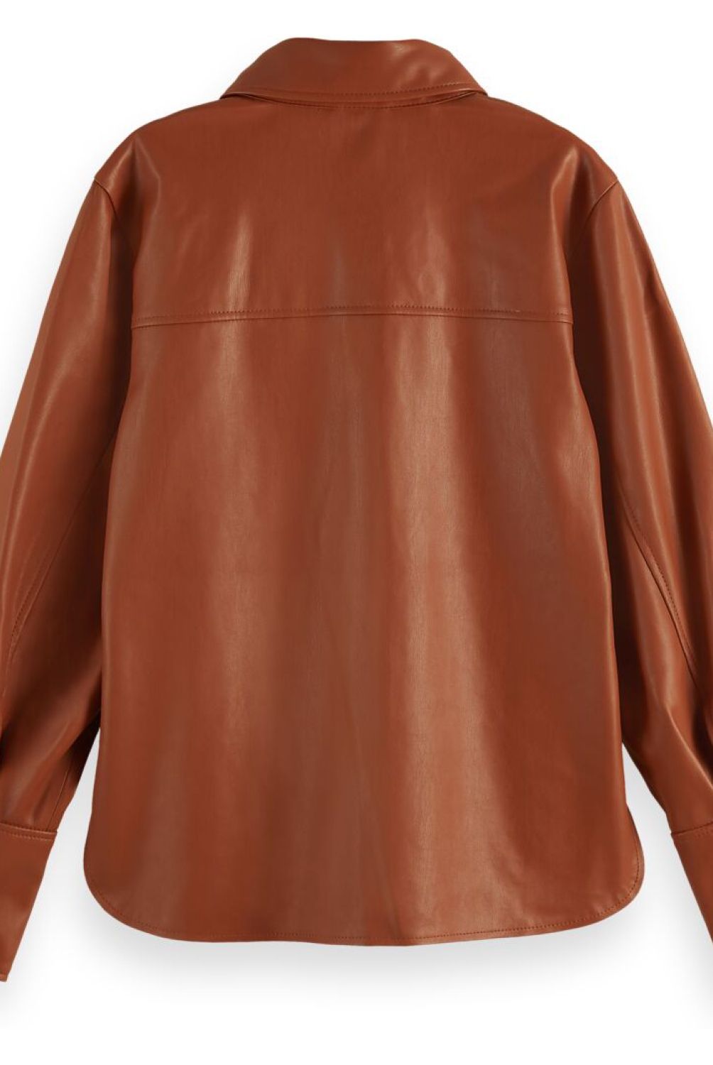 SCOTCH & SODA - Blusa Ecocuero Mujer