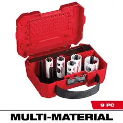 MILWAUKEE - Set de 9 Sierras Copa Bimetalicas 49-22-4006