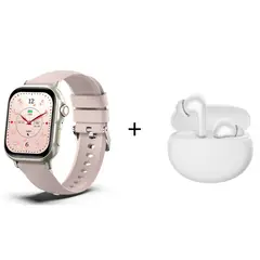 REDMI - Auriculares Bluetooth buds 4 Active blanco y reloj deportivo inteligente C11