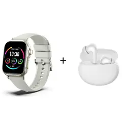 REDMI - Auriculares Bluetooth buds 4 Active blanco y reloj deportivo inteligente C11