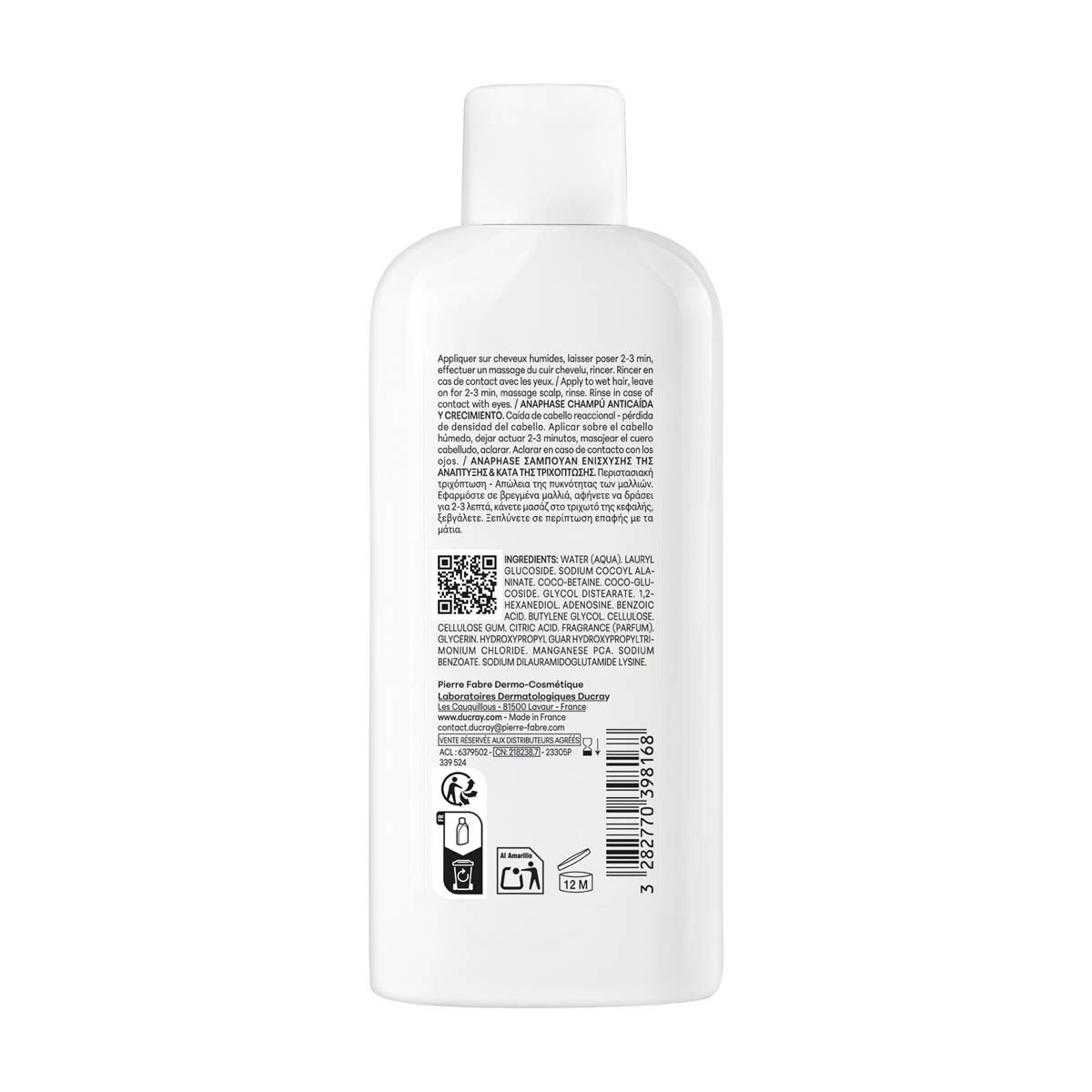 DUCRAY - Ducray Anaphase+ Shampoo Fortificante 200 ml