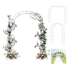 TSKY CHILE SHOPPING - Estructura Arco Metálico Para Globos Matrimonio Fiestas Desmontable Altura Ajustable Pro