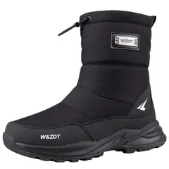 TIOZONEY - Botas de nieve para hombre