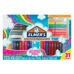 ELMERS - Kit Pegamento Glitter en tubo x31