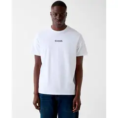 GUESS - Polera Ss Bsc Quattro G Mist Tee Blanco