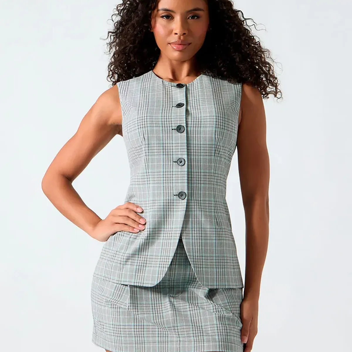 GUESS - Blusa Mujer Guess Sl Camille Gris