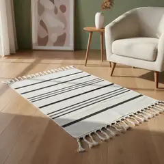 GENERICO - Alfombras Decorativas de 90x59 cm - Piecera Nordico