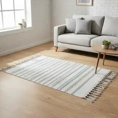 GENERICO - Alfombras Decorativas de 90x59 - Piecera Etnico