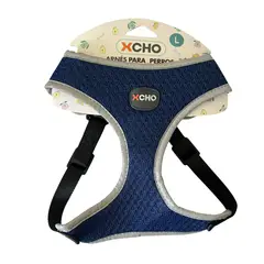 XCHO - Arnés Transpirable Malla Azul Ergonómico Talla L