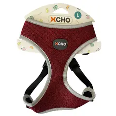 XCHO - Arnés Transpirable Malla Rojo Talla L