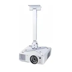 GENERICO - Soporte para Proyector de Techo Extensible 43-65 cm Giro 360