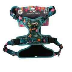 XCHO - Arnés Pechera Ergonómico para Perros - Diseño Marino (Talla XL)