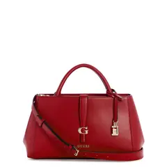 GUESS - Cartera Carrie Girlfriend Satchel Fucsia