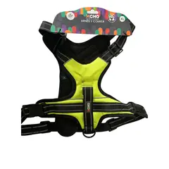BUEN AMIGO - Arnés Pechera Ergonómico Reflectante para Perros (Talla XL)