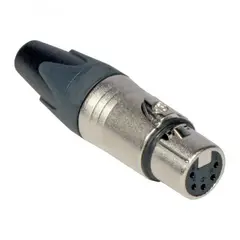 PRODB - Conector XLR 5 Pines Hembra SX039 Chasis Metálico