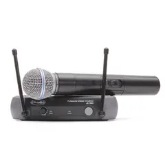 PRODB - Sistema Micrófono Inalámbrico VHF JS-168V/H-8 Alcance 50m