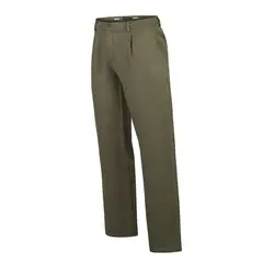 ROCKFORD - Pantalón Lino Orgánico Hombre Capri Verde