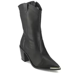 MOLECA - Bota Texana Negra Mujer