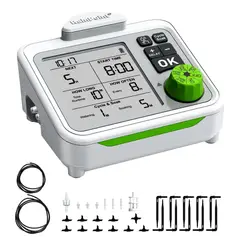 RAINPOINT - Kit de Riego Autómatico por goteo para 10 maceteros