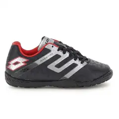 LOTTO - Zapatilla Baby Futbol Tf Juvenil Maestro 700-V TF JR Negro Rojo